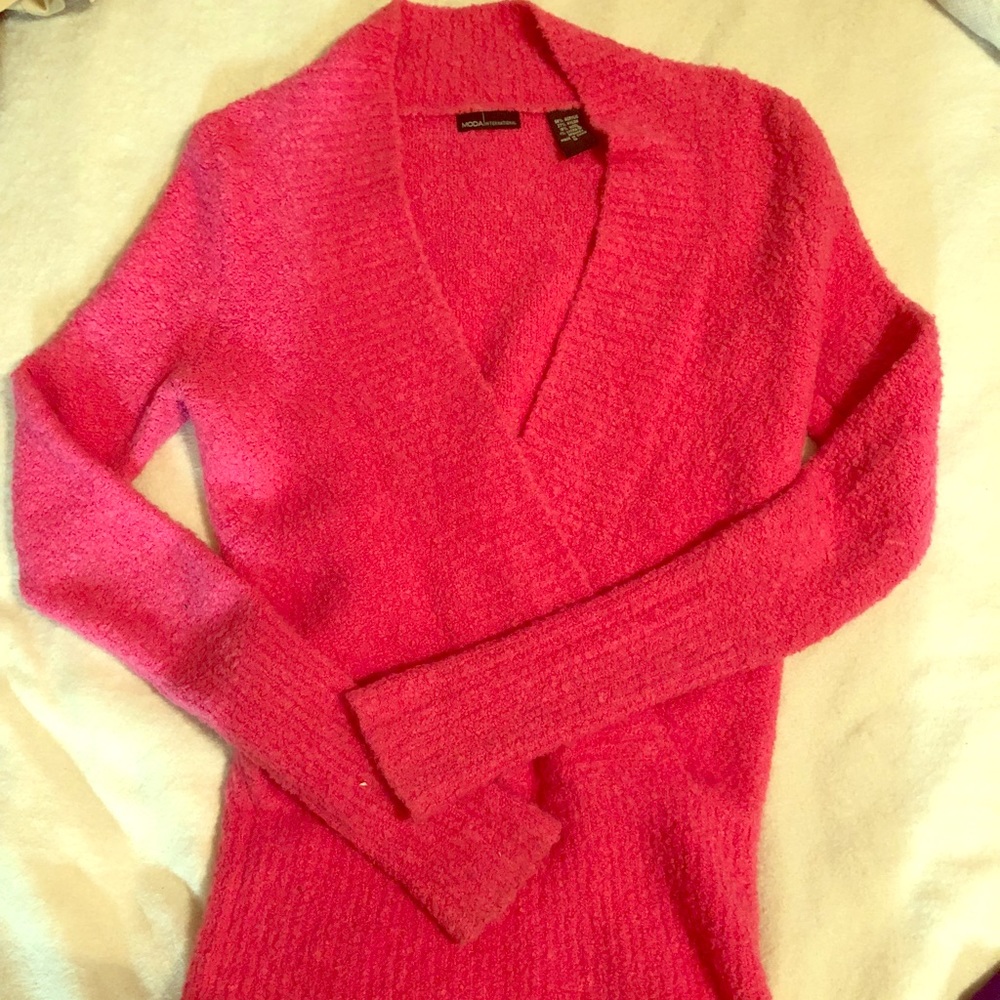 Boucle sweater from Victoria Secret
